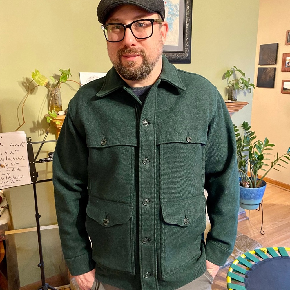 Vintage CC Filson Olympic Forest Service Mackinaw Cruiser. Excellent condition!